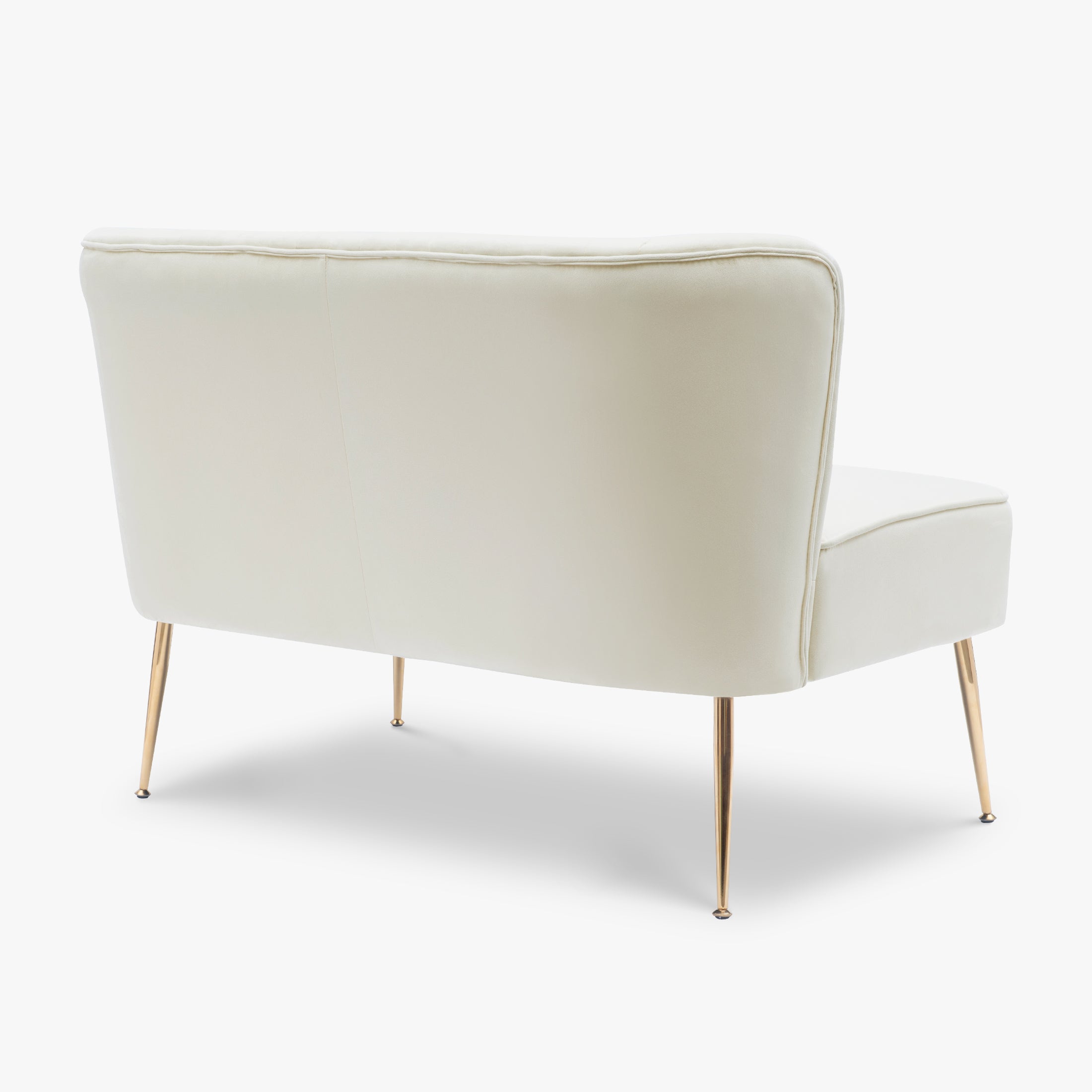 Alaia 46" Wide Upholstered Velvet Love Seat Sofa