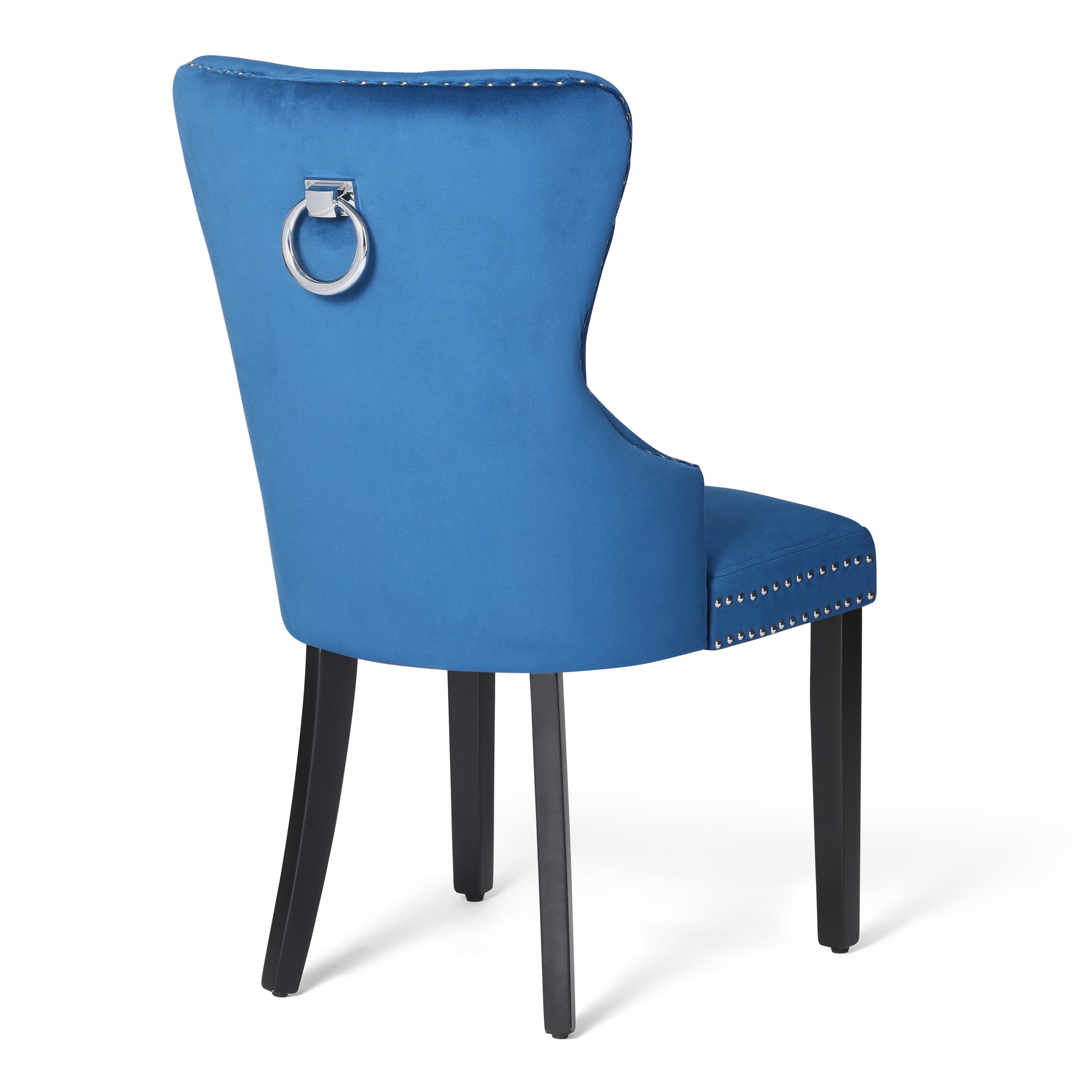 Hank Velvet Upholstered Tufted Dining Chairs (Set of 6)