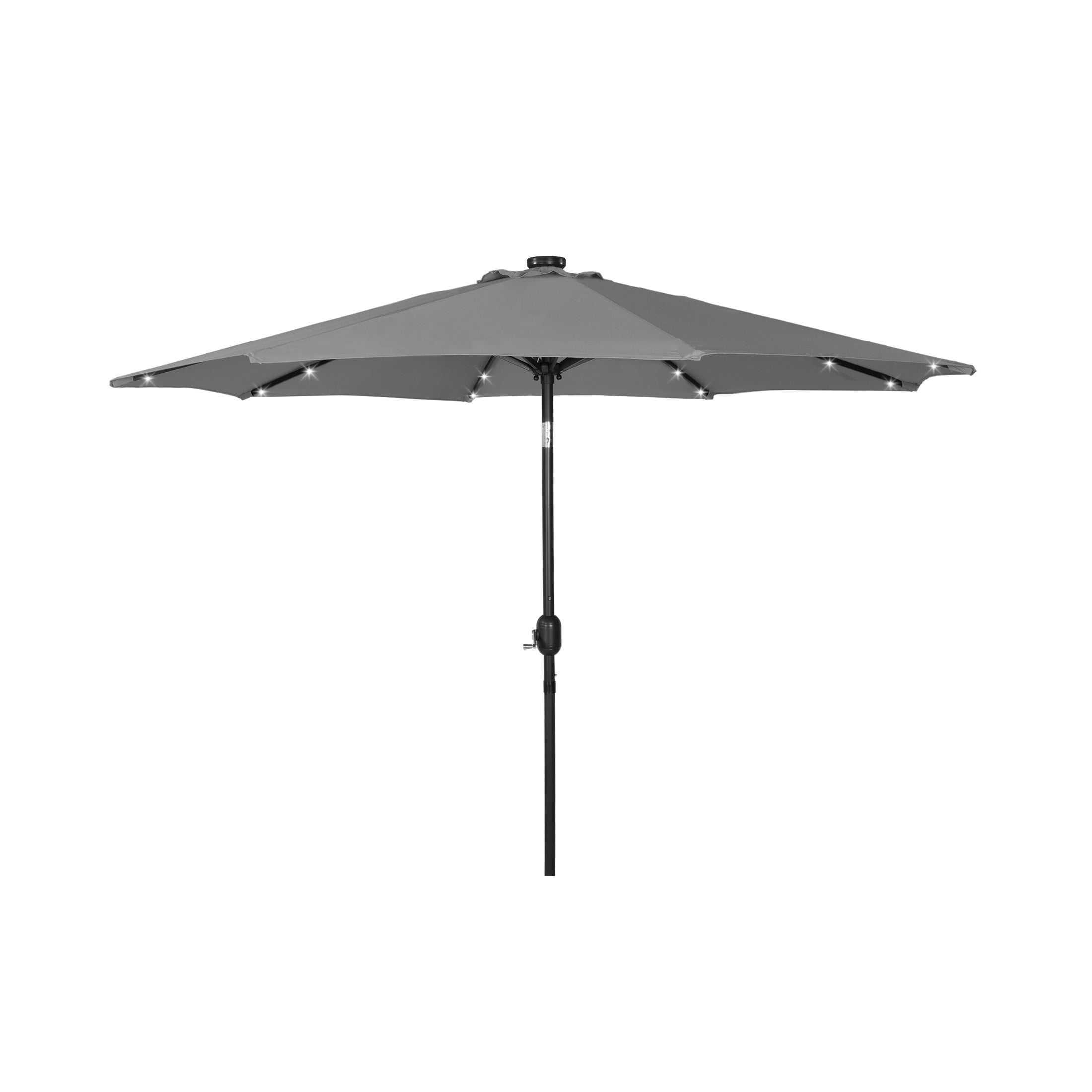 Westlake 9 ft. Patio Solar Power LED lights Market Umbrella