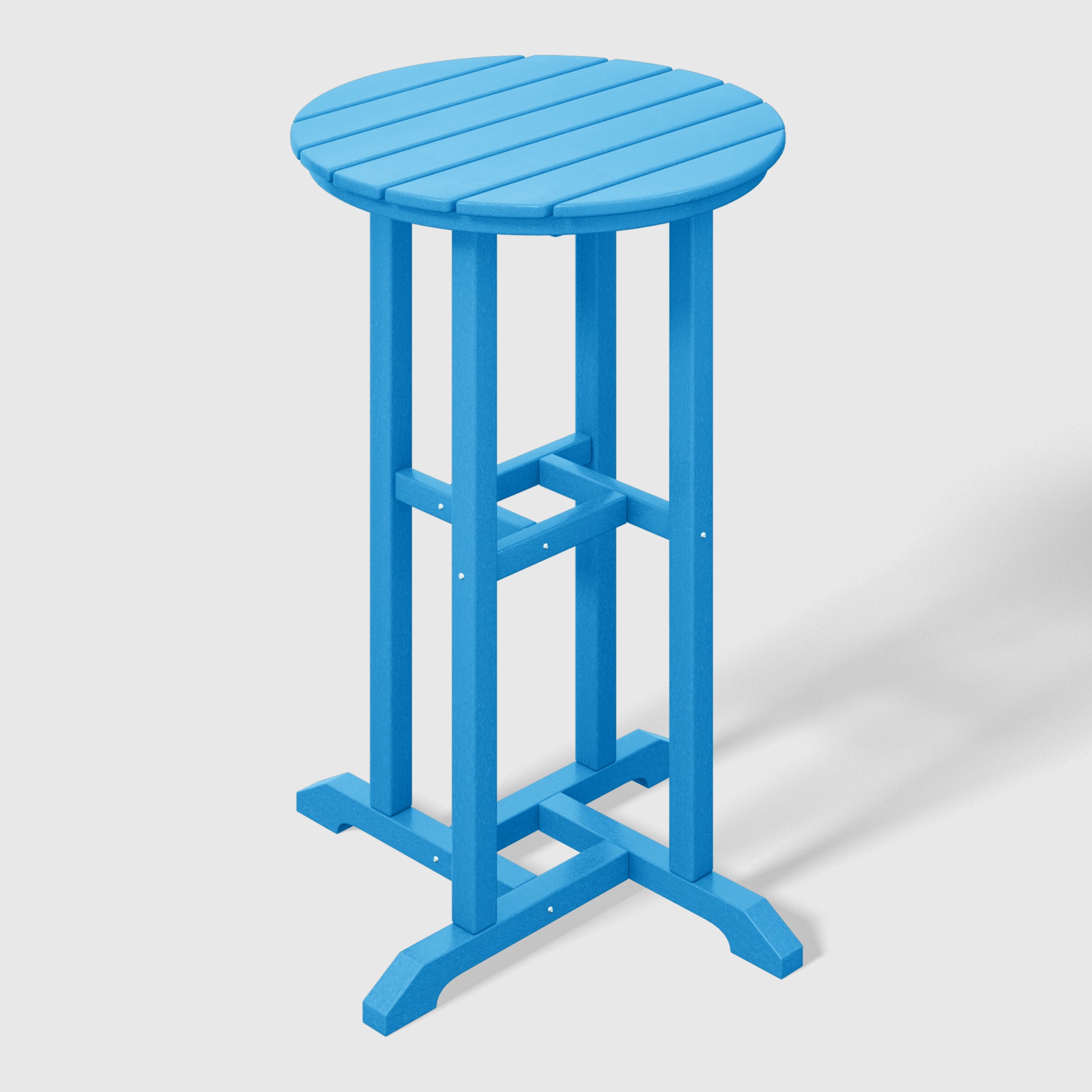 Paradise Outdoor Patio Counter Height Bar Stools Bistro Bar Table 4-Piece Set