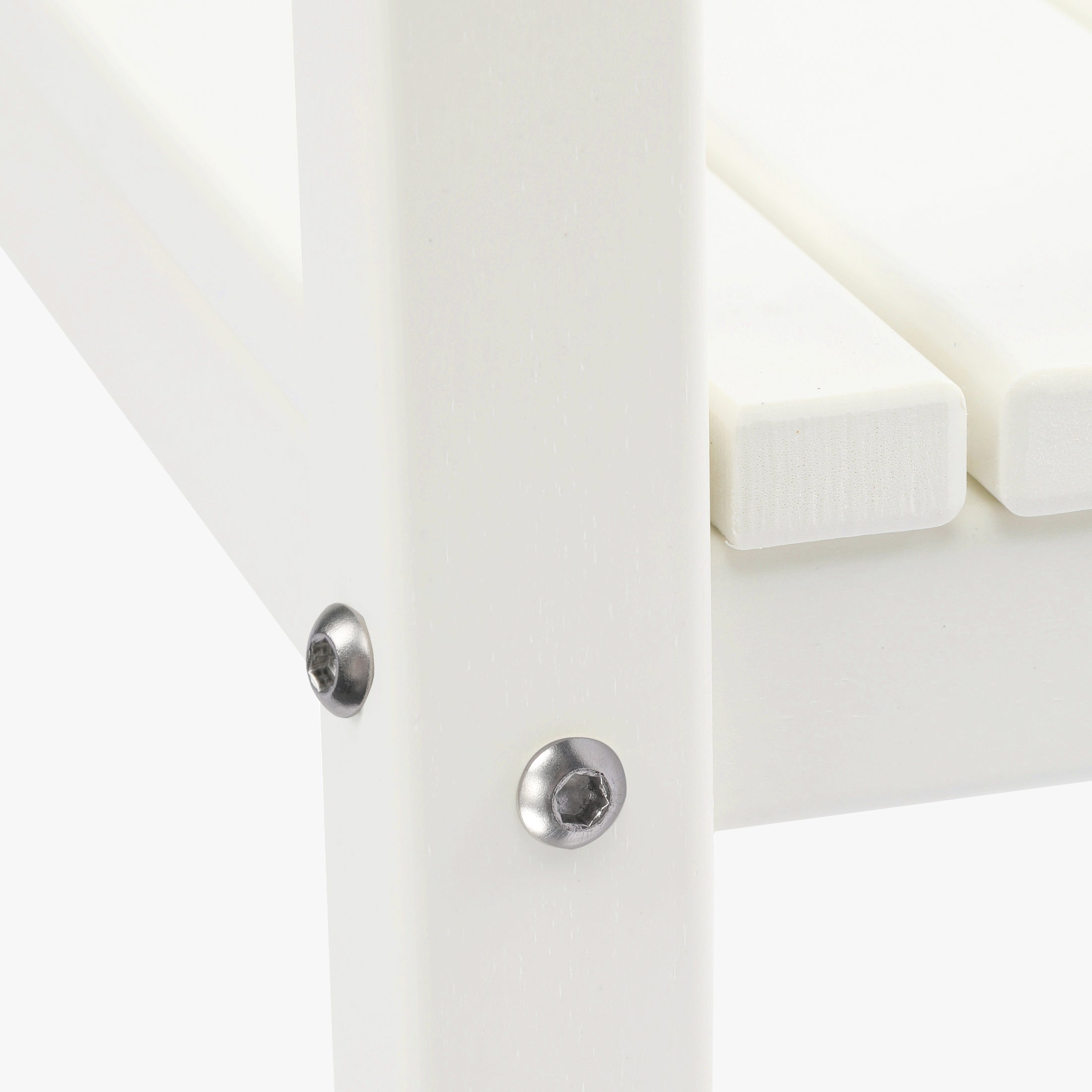 Paradise 36" Outdoor Adirondack HDPE 2-Tier Patio Side Table