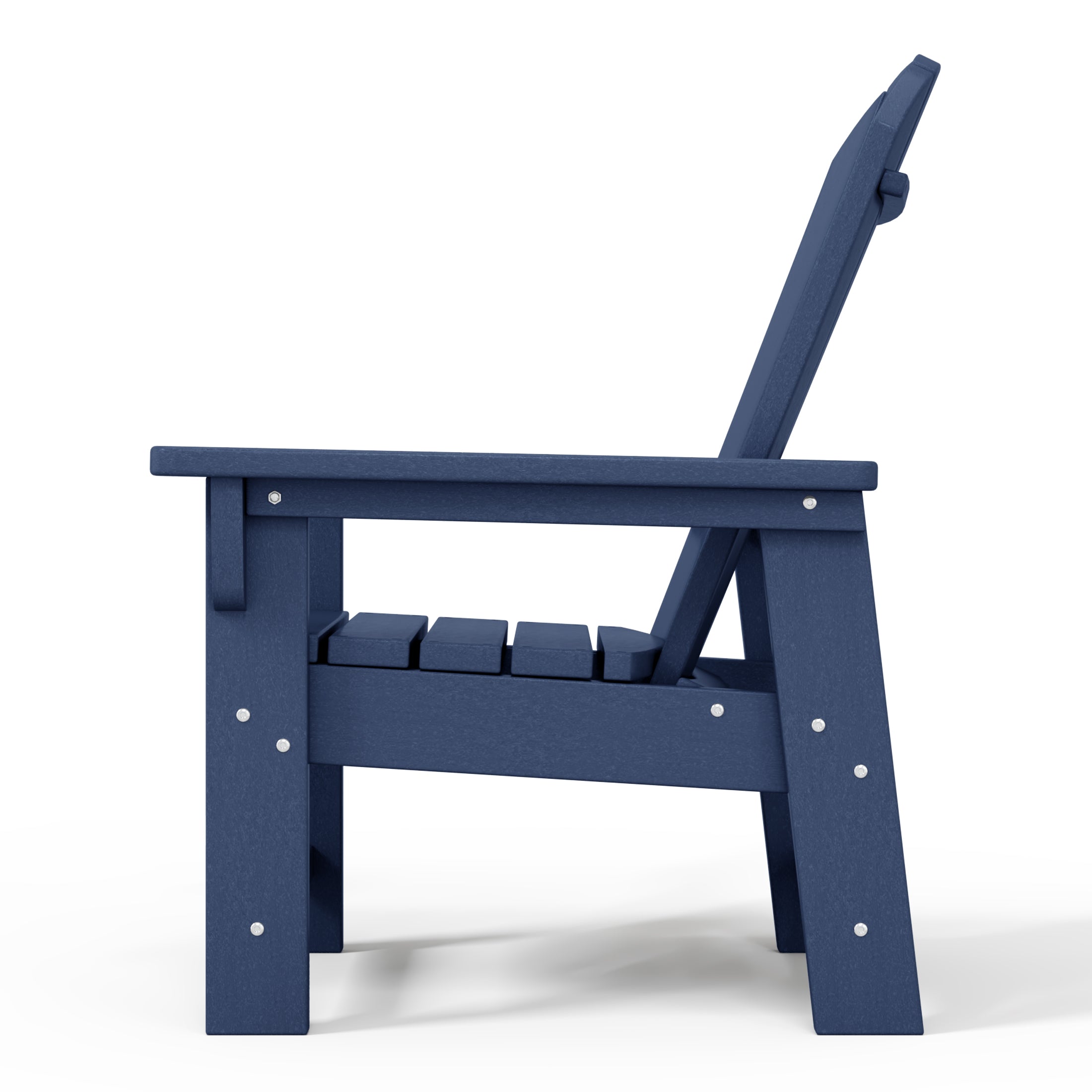 Paradise Kids Outdoor Adirondack Plastic Patio Chair (Set of 2)