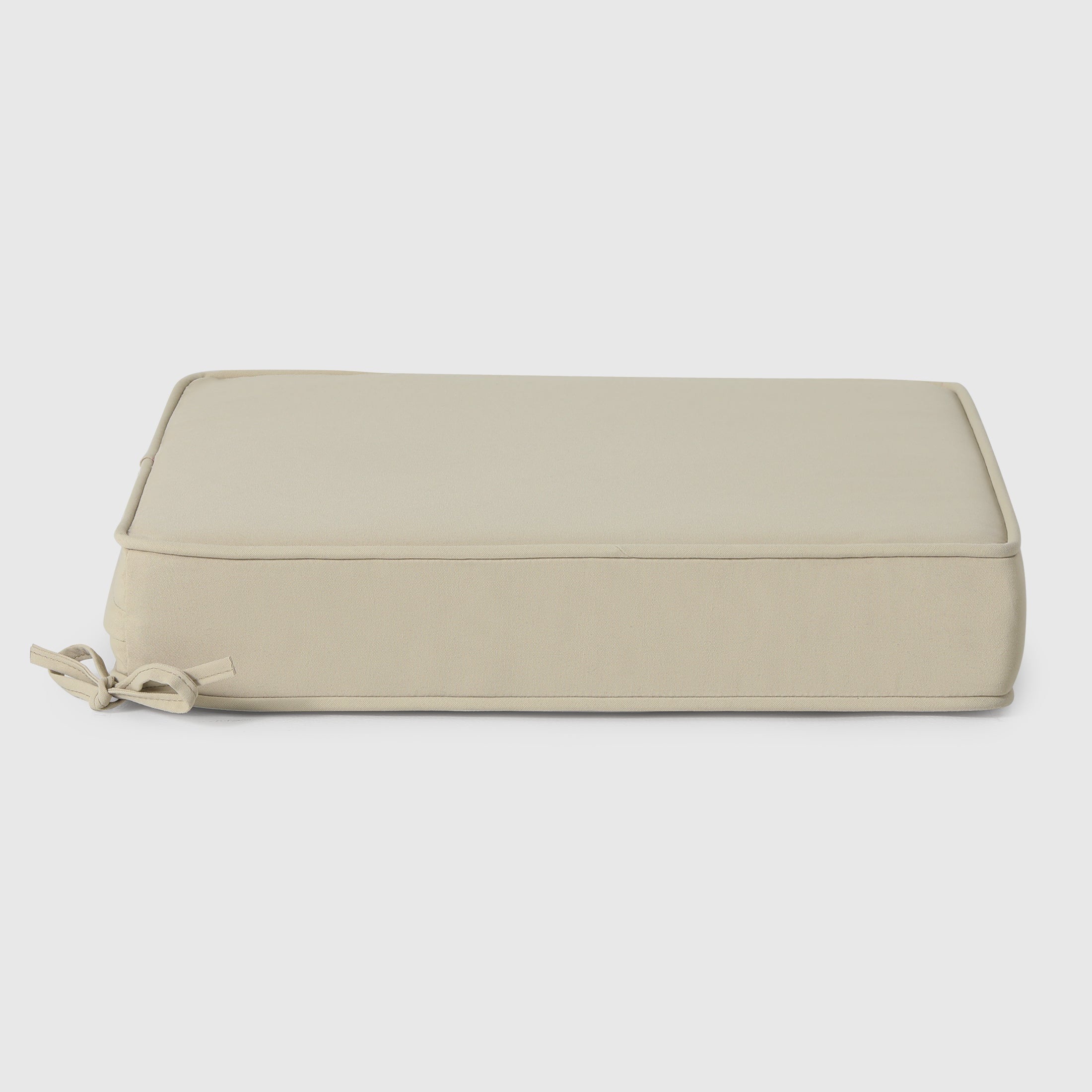 Harmony Outdoor Patio Furniture Seat Chair Square Cushions with Piping. Set of 2, 20" x 19"