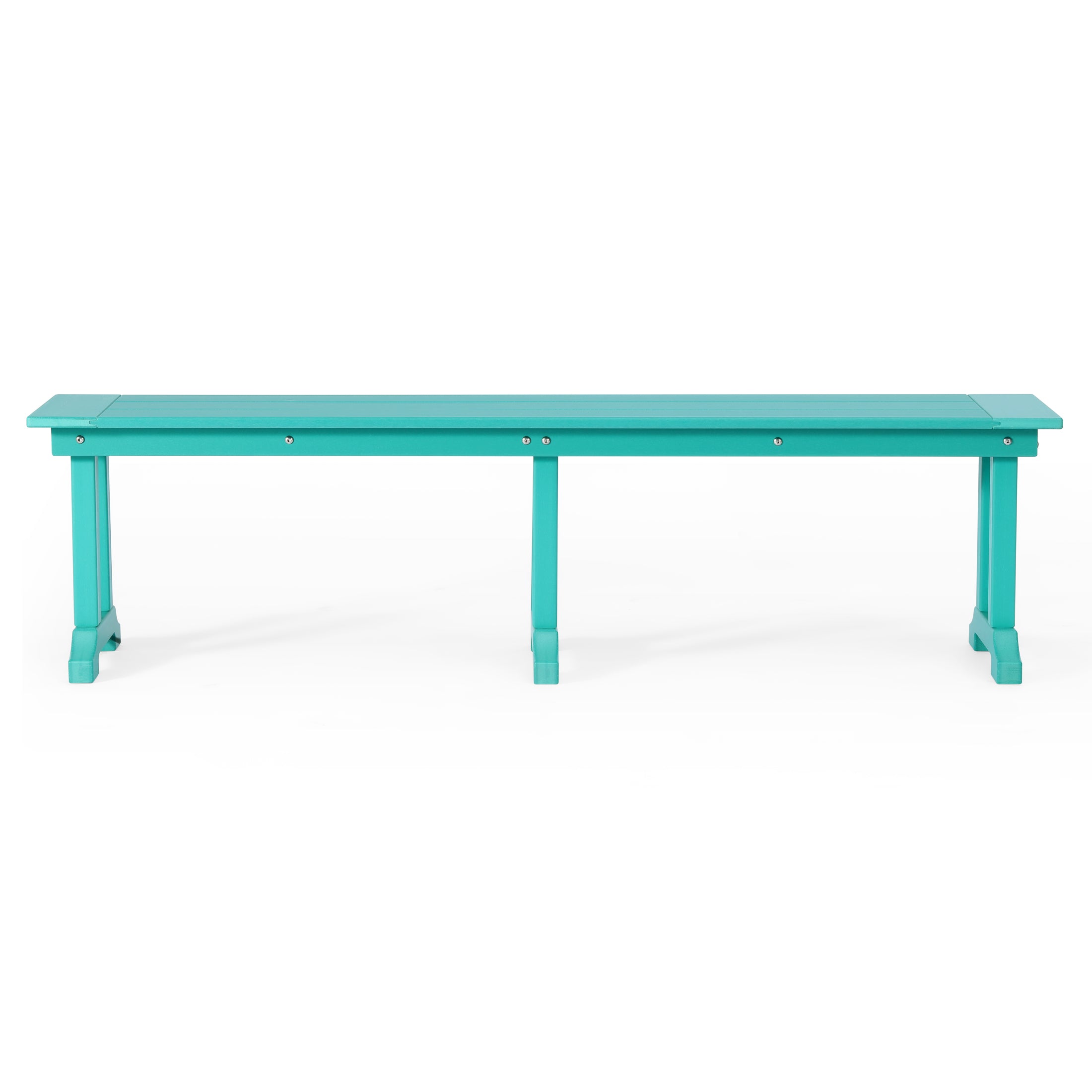Paradise 65" Outdoor Patio Trestle Dining Bench
