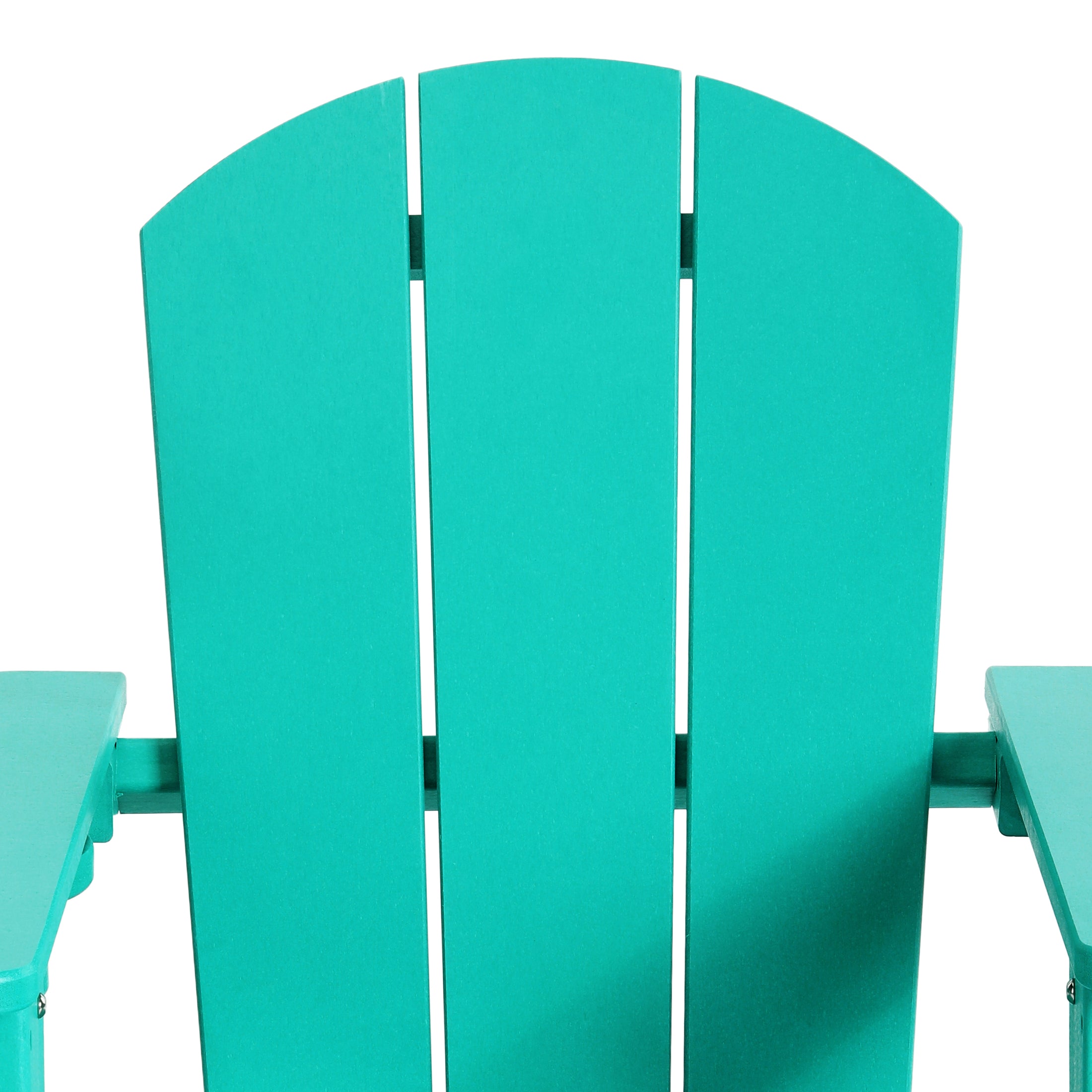 Paradise Outdoor HDPE Plastic Preschool Toddler Classic Adirondack Rocking Chairs (Set of 2)