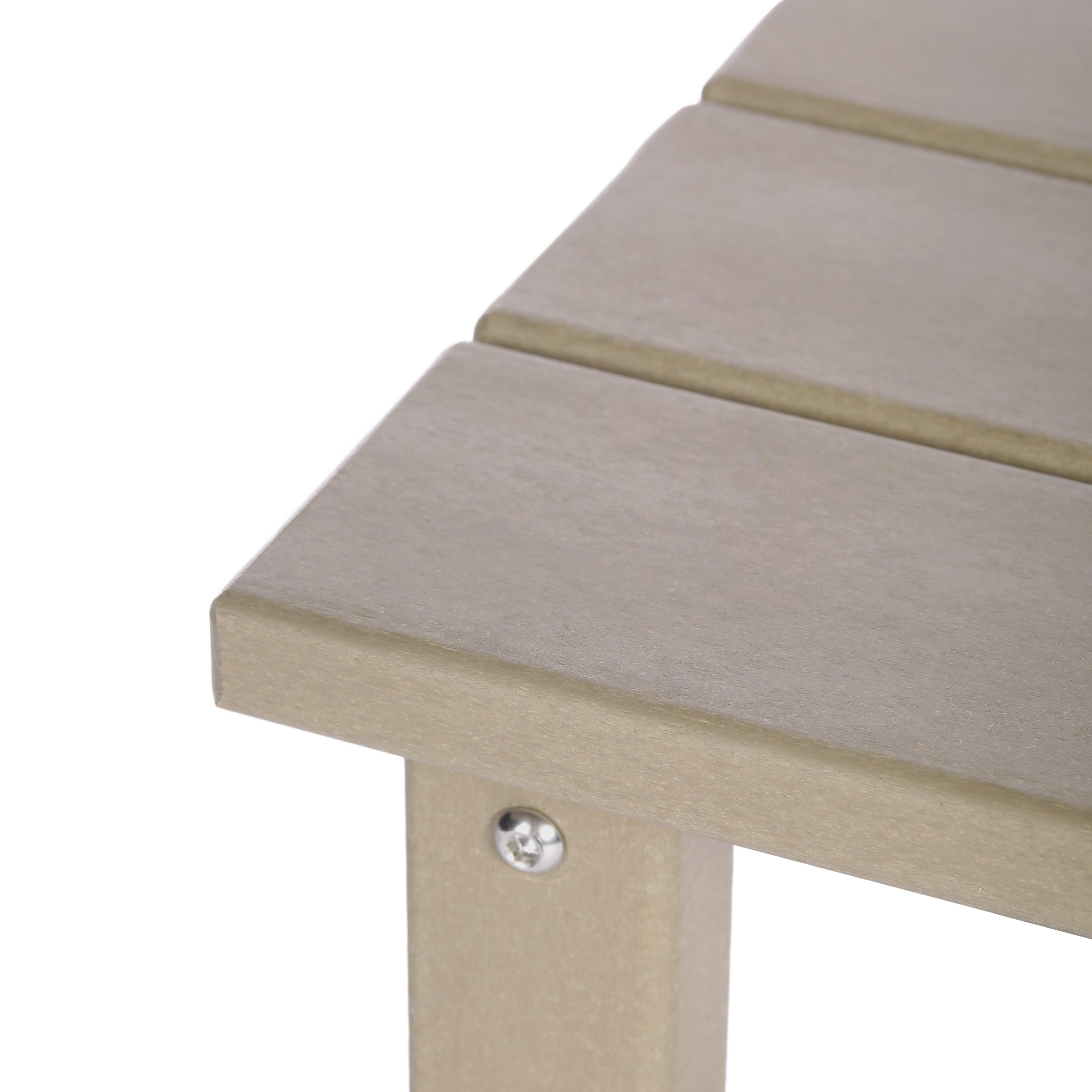 Paradise Kids Outdoor Patio Furniture HDPE Adirondack Square Side Table