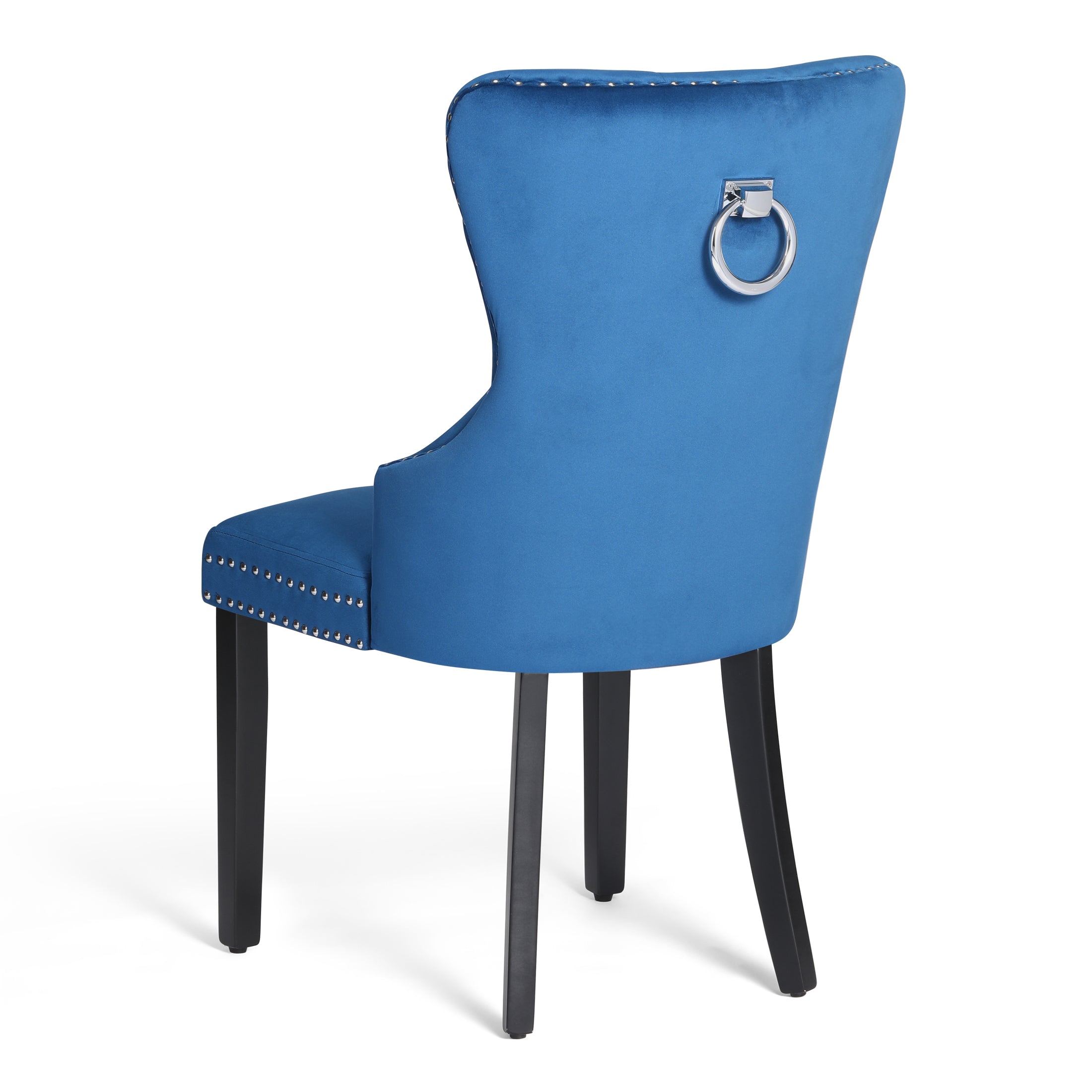 Hank Velvet Upholstered Tufted Dining Chairs (Set of 6)