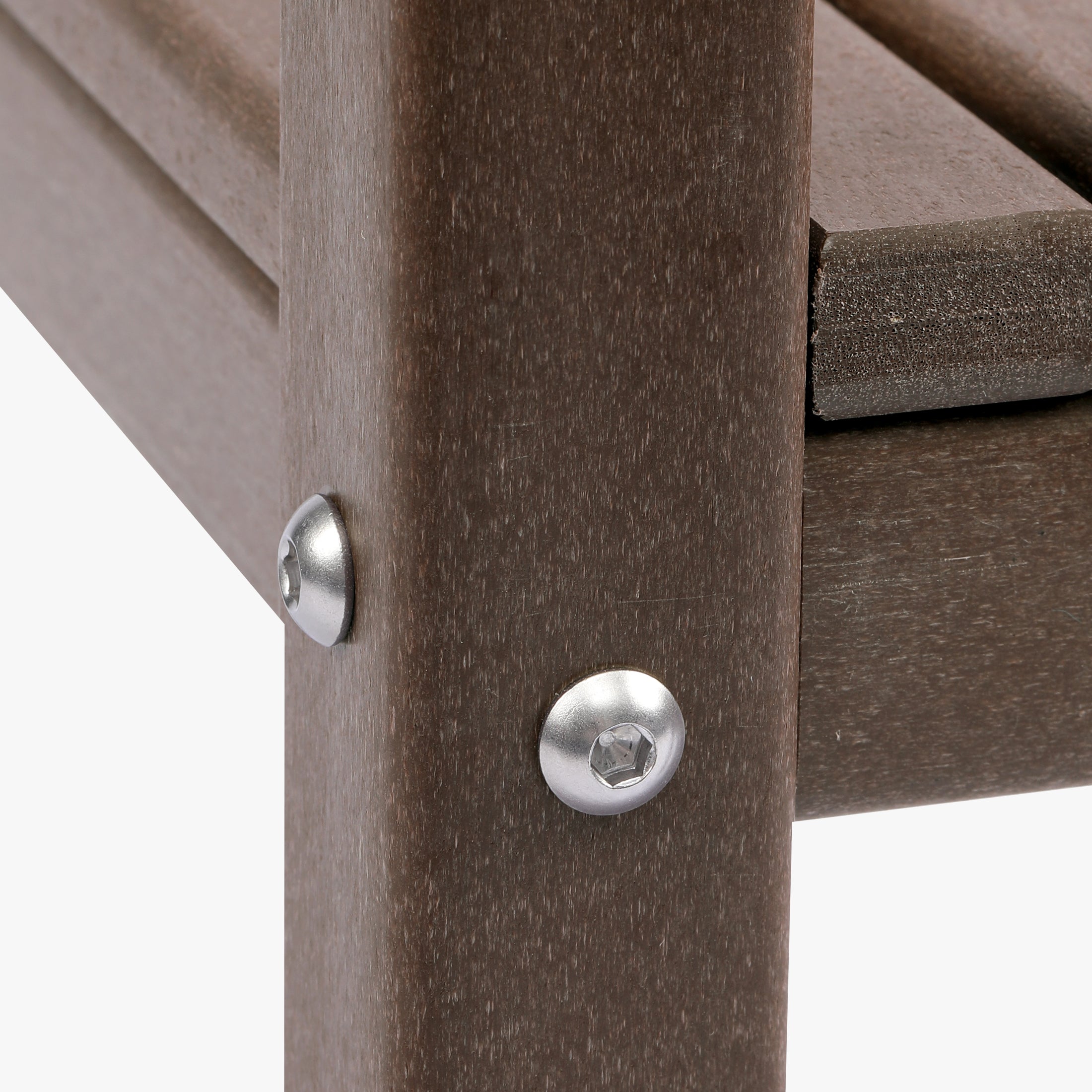 Paradise 36" Outdoor Adirondack HDPE 2-Tier Patio Side Table