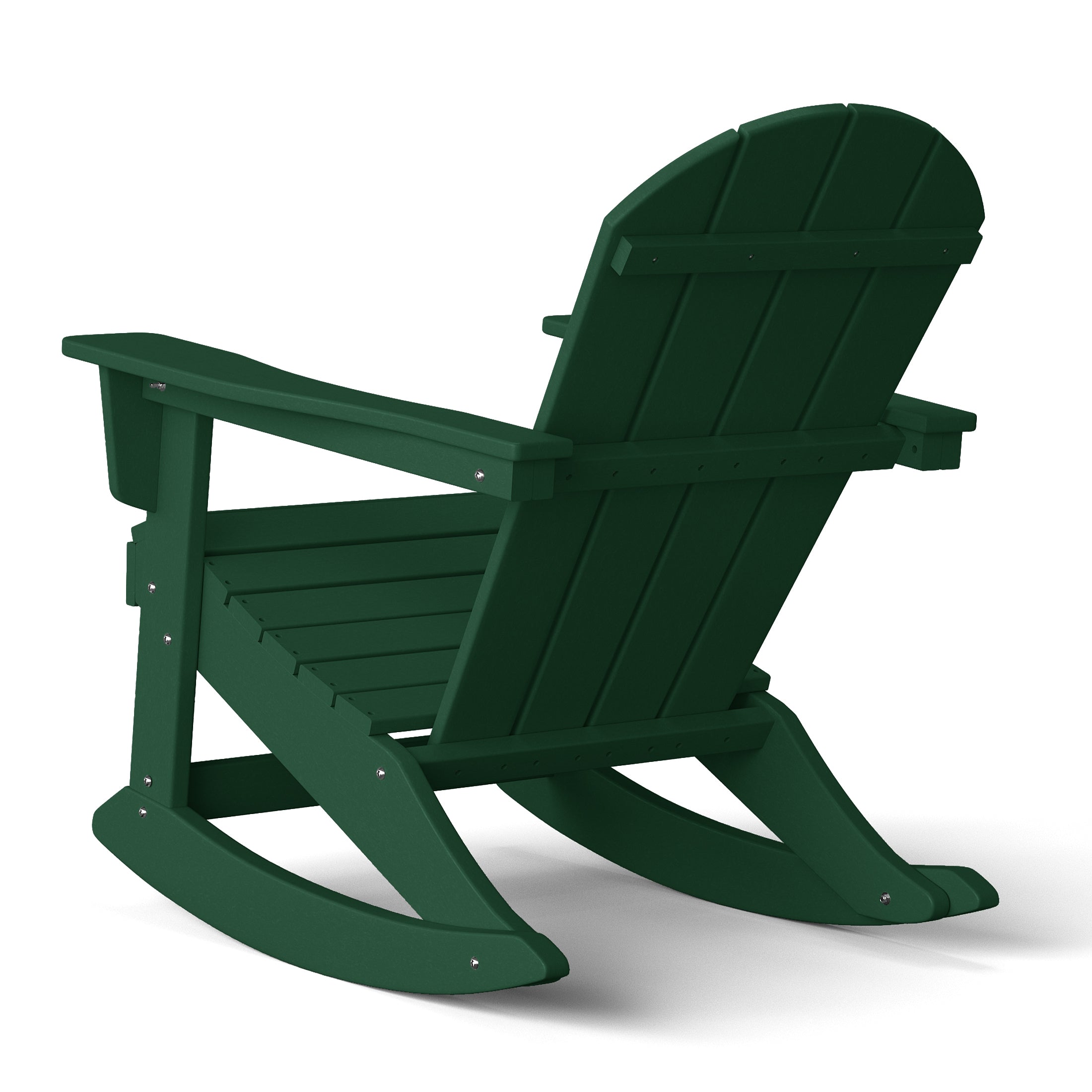 Paradise 2 piece set Outdoor / Patio Poly Adirondack rocking chairs ( 2 seater )