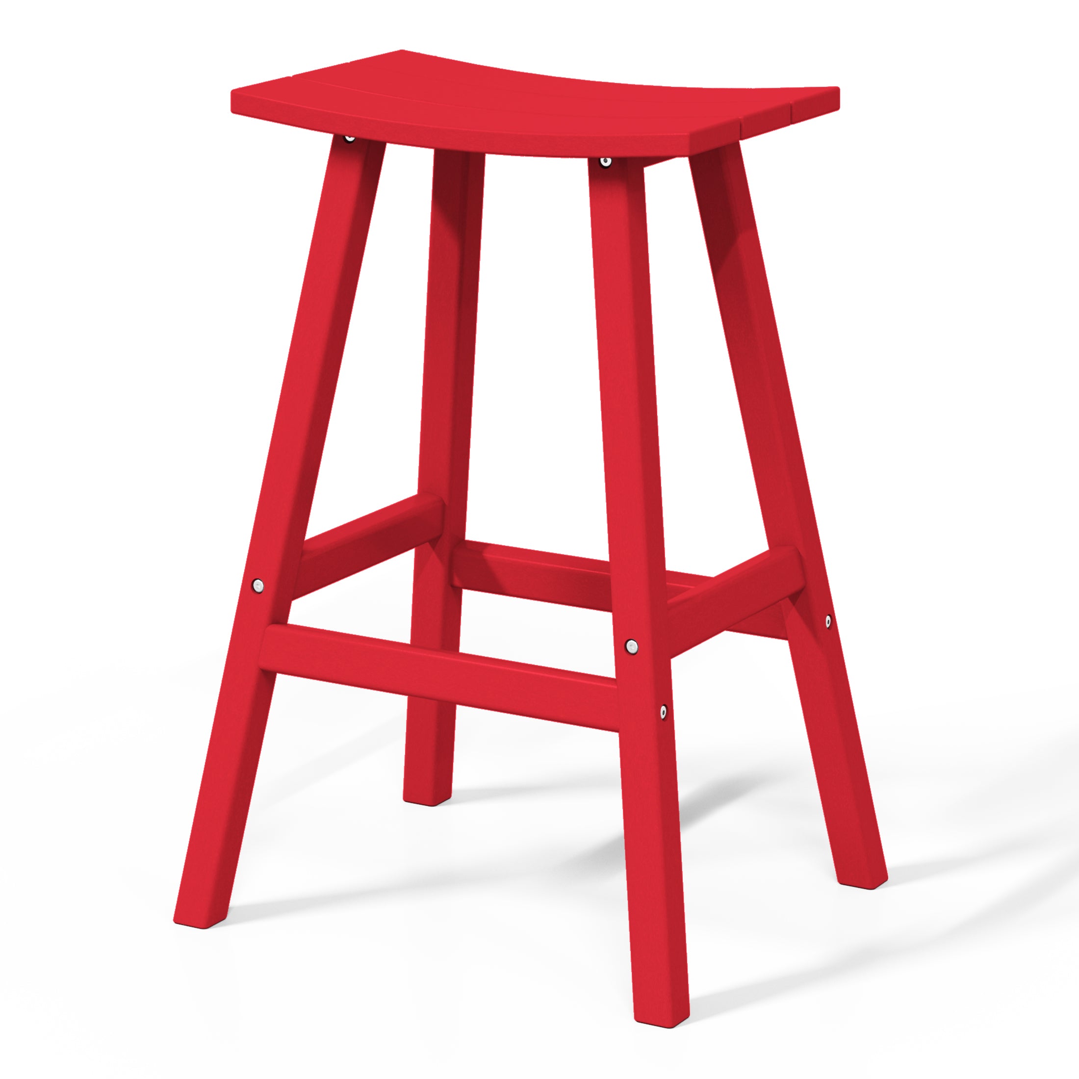 Paradise 2 piece set of 29" height Outdoor / Patio Saddle bar stools