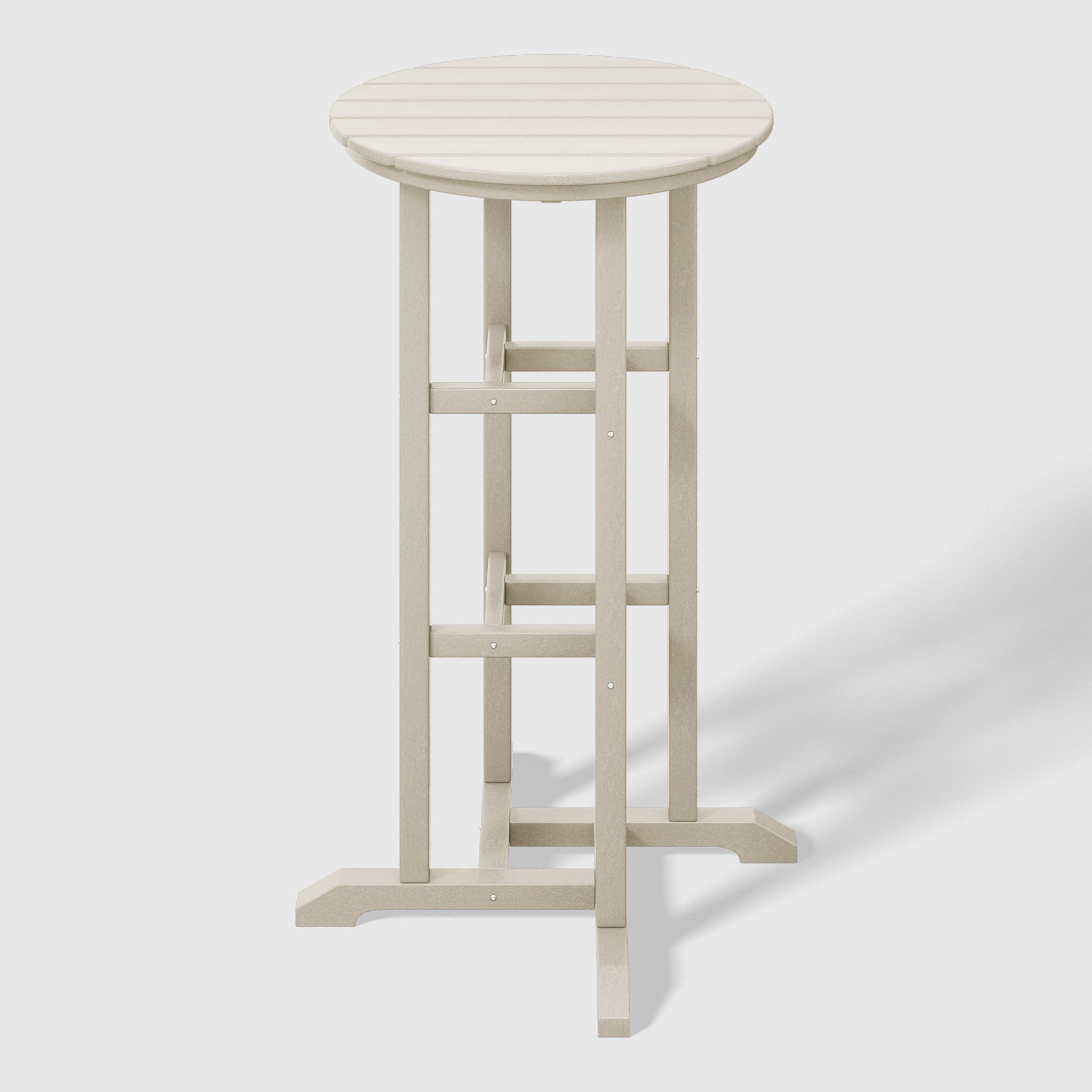 Paradise Outdoor Patio Bar Height Table and Bar Stool 4-Piece Dining Set