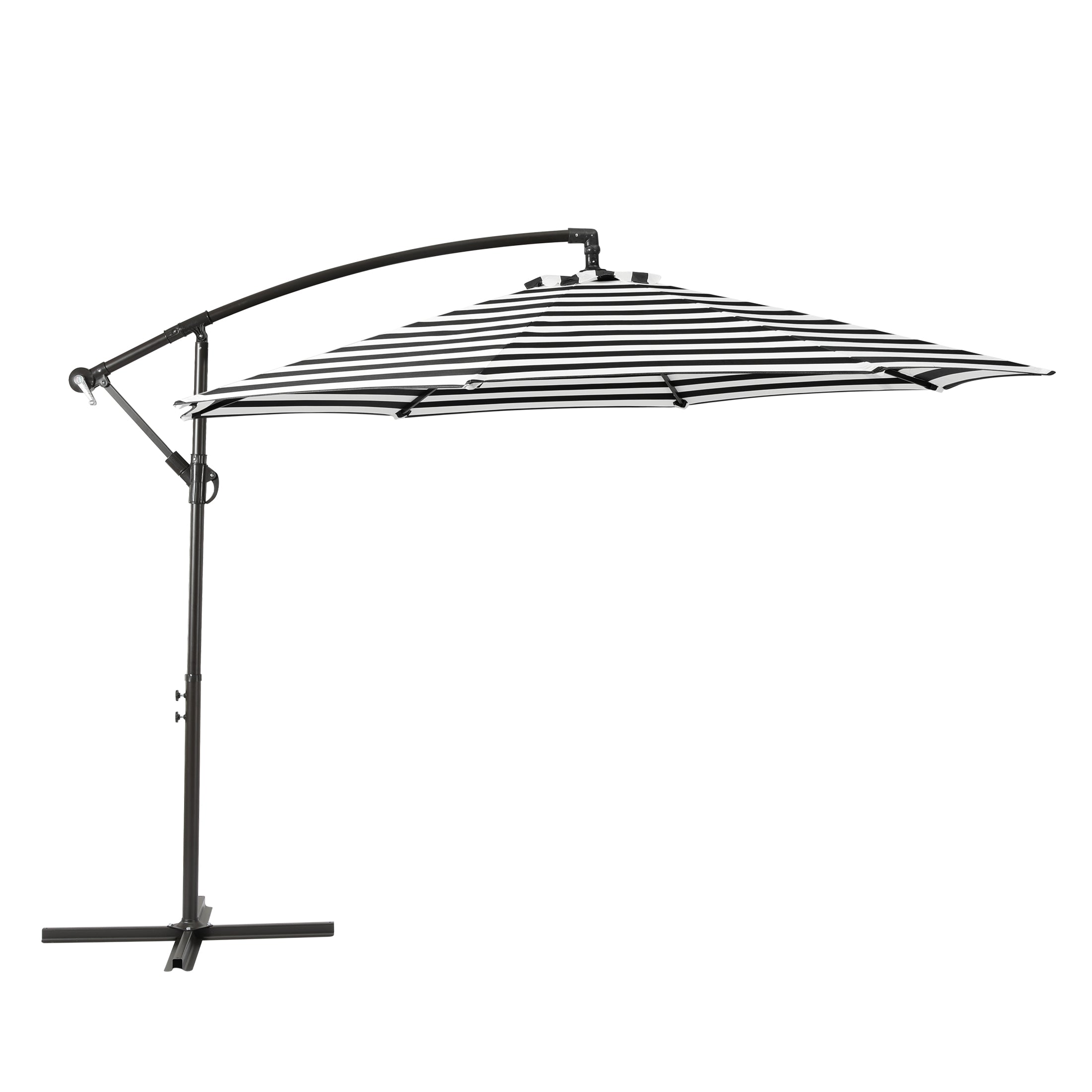 Elm 10 ft. Outdoor / Patio Cantilever Hanging Umbrella