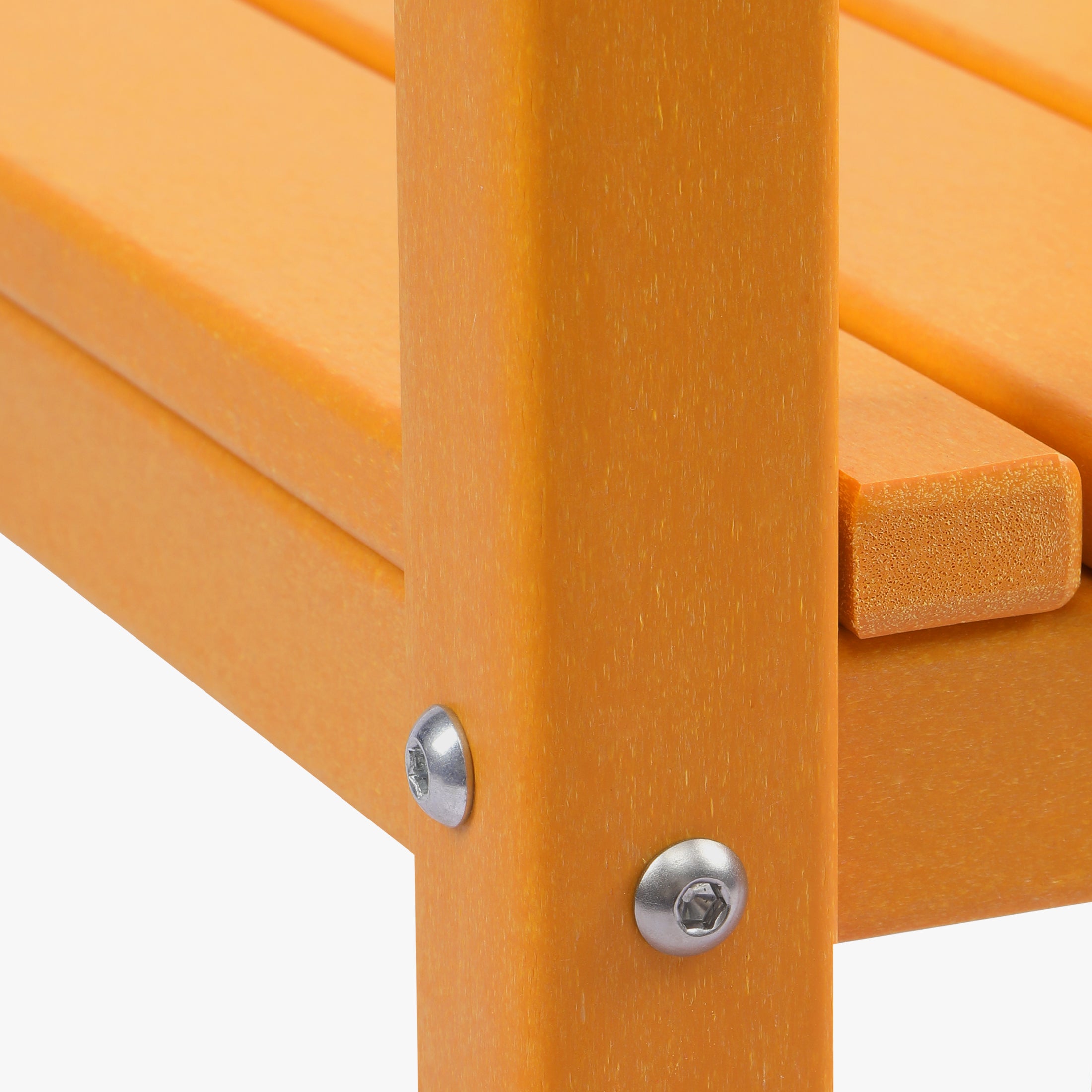 Paradise 36" Outdoor Adirondack HDPE 2-Tier Patio Side Table