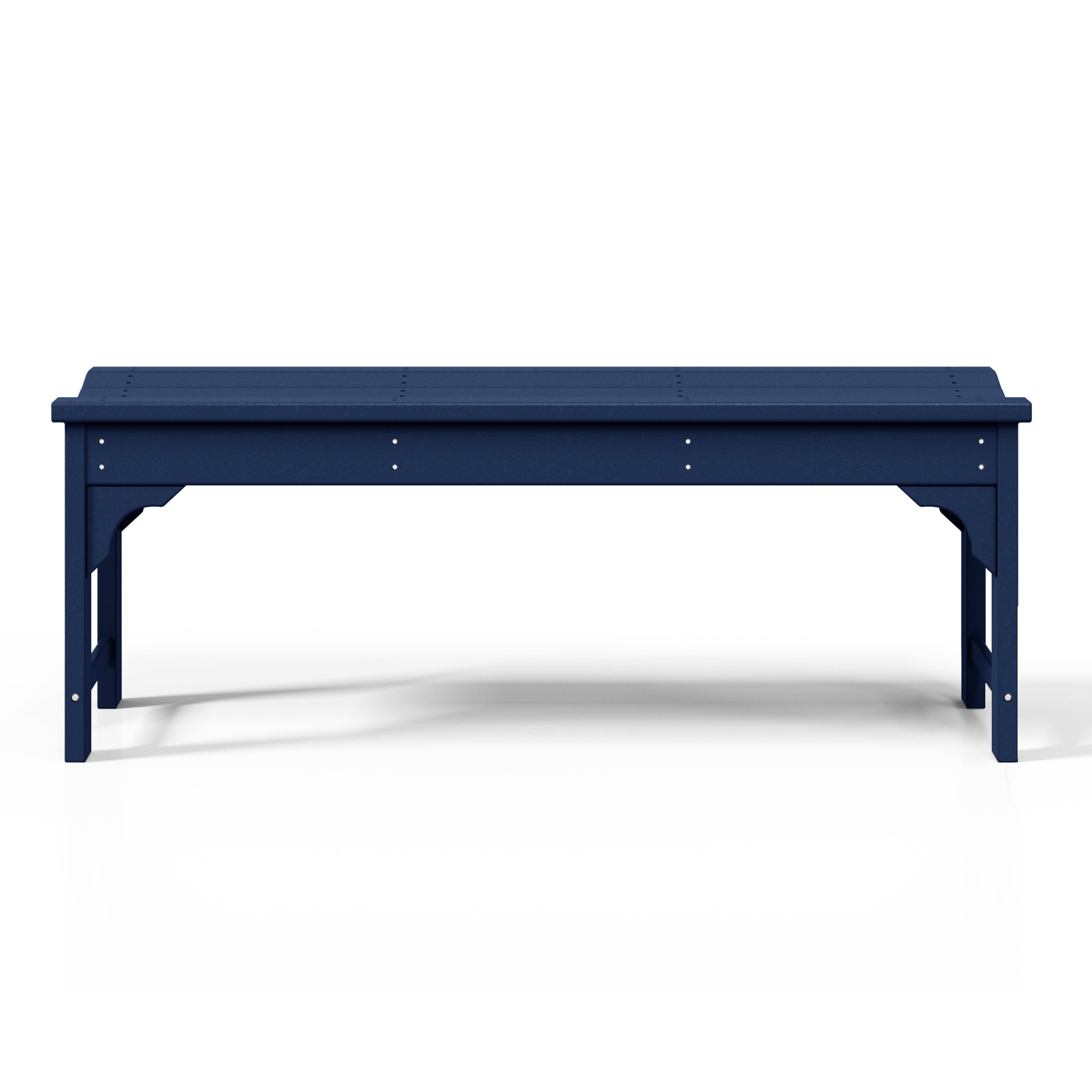 Paradise 48" length backless Poly Wood Outdoor / Garden bench