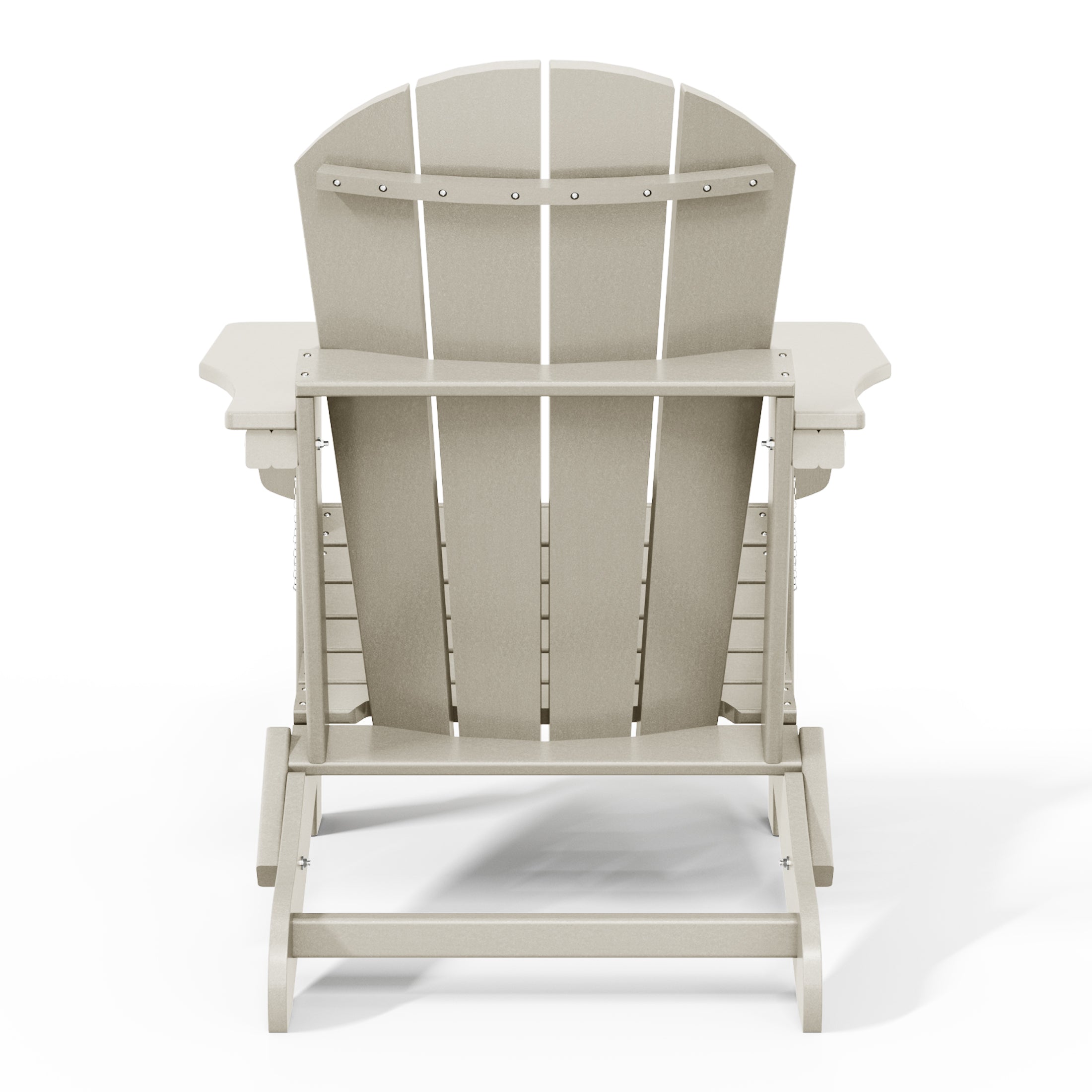 Paradise Outdoor Folding Poly Adirondack Chair (Set of 8)