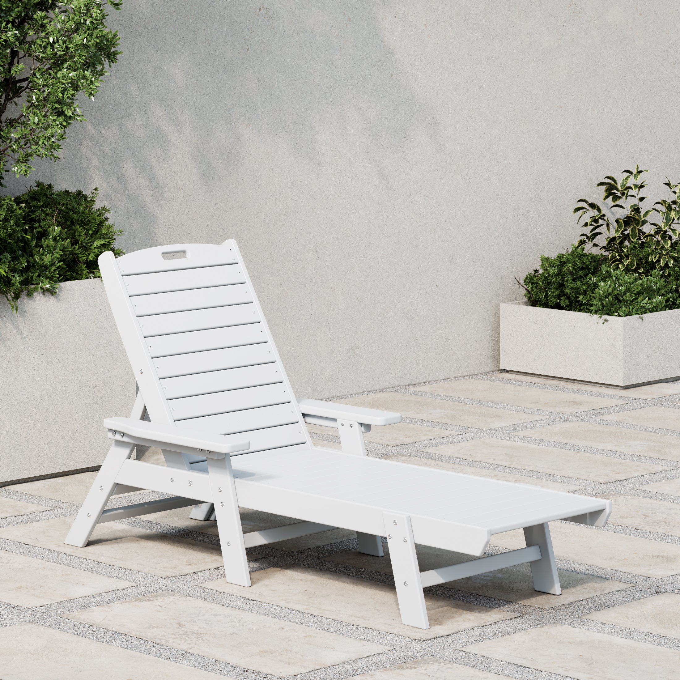 Paradise Poly Reclining Chaise Lounge