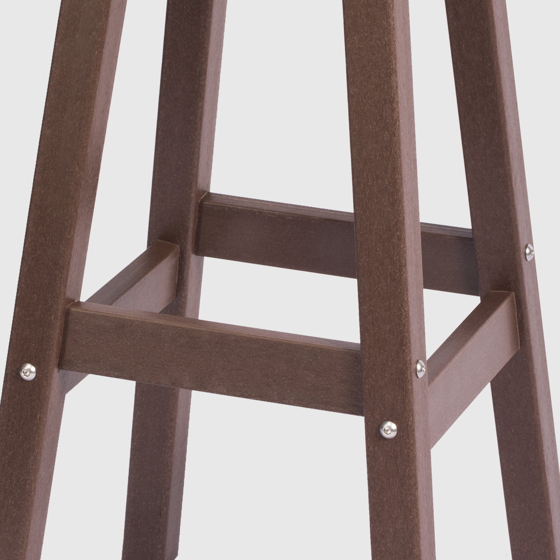 Paradise 29" HDPE Outdoor Patio Round Bar Stool