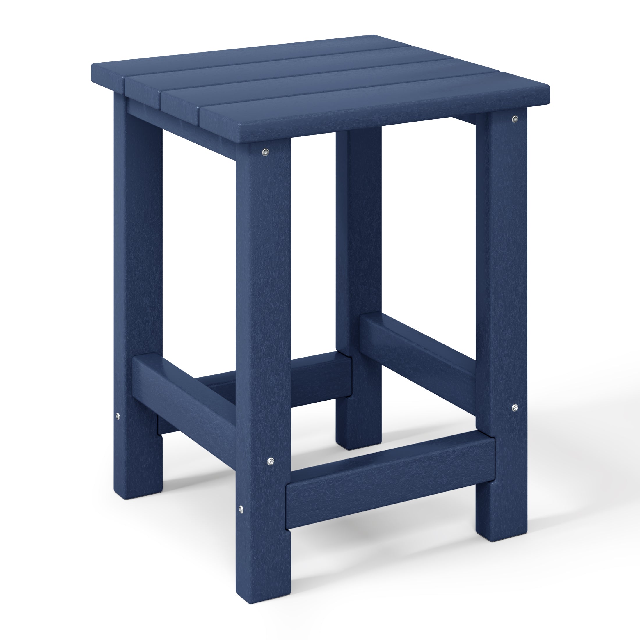Paradise Kids Outdoor Patio Furniture HDPE Adirondack Square Side Table