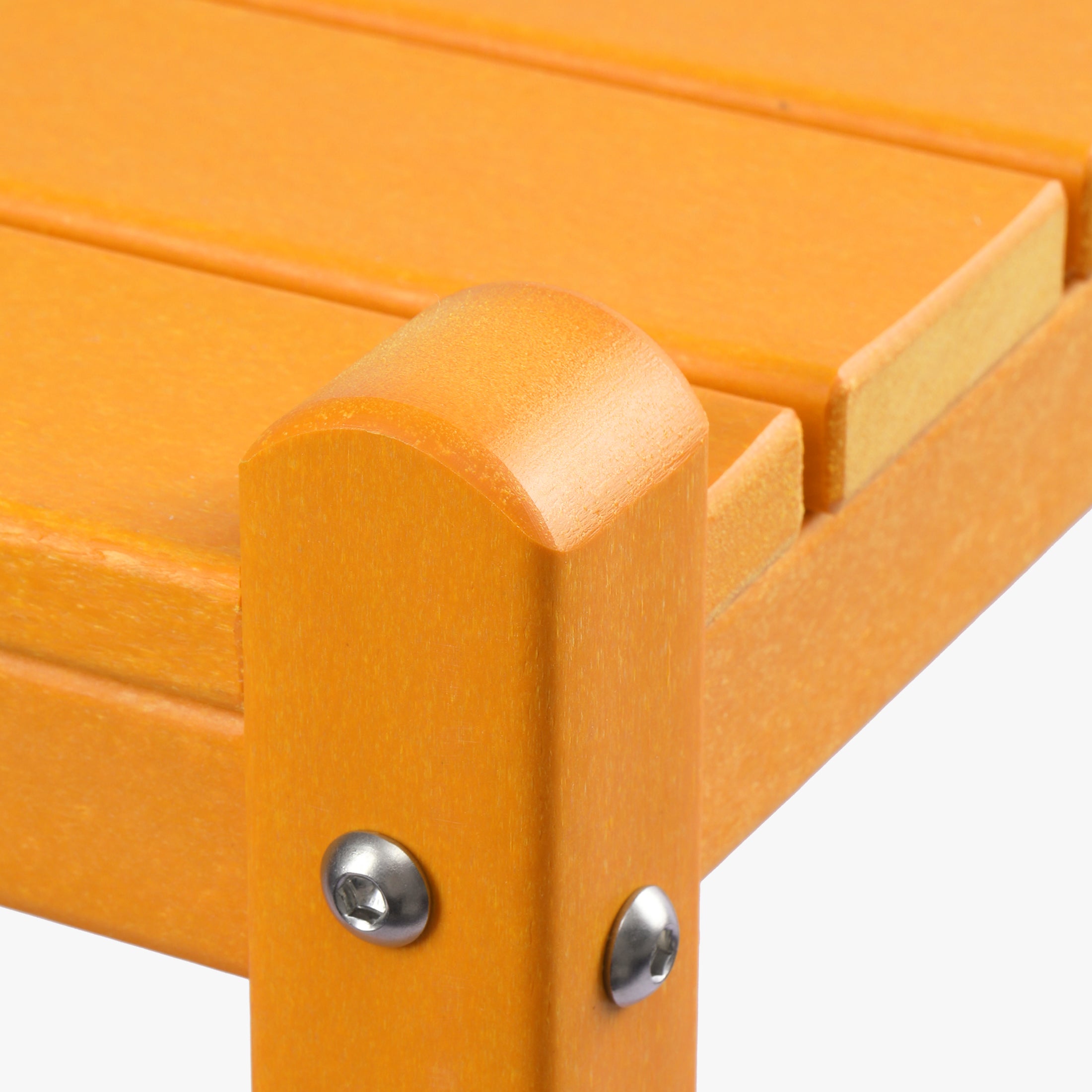 Paradise 36" Outdoor Adirondack HDPE 2-Tier Patio Side Table