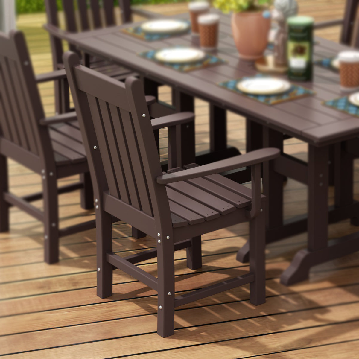 Paradise Outdoor Patio Dining Armchair