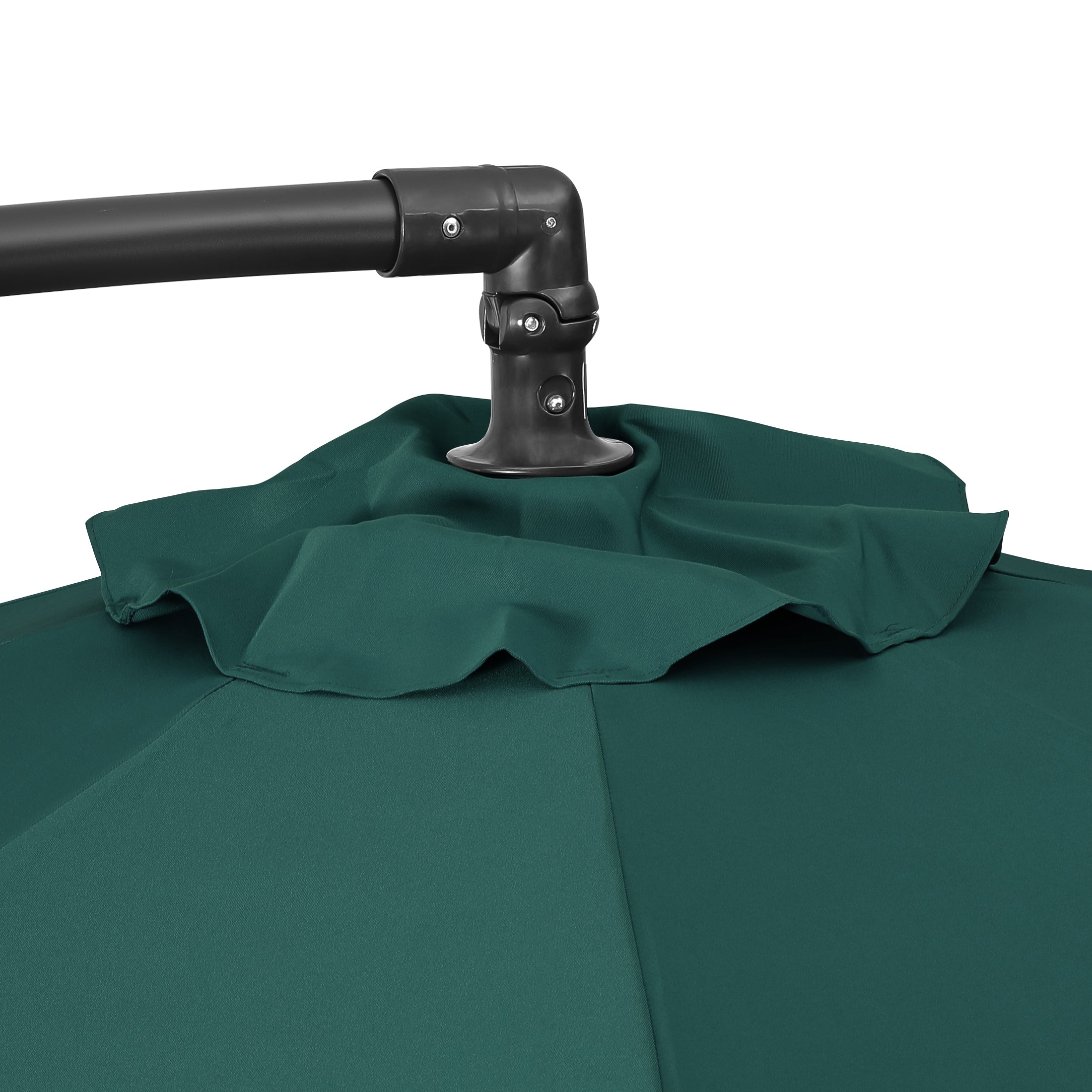 Elm 10 ft. Outdoor / Patio Cantilever Hanging Umbrella
