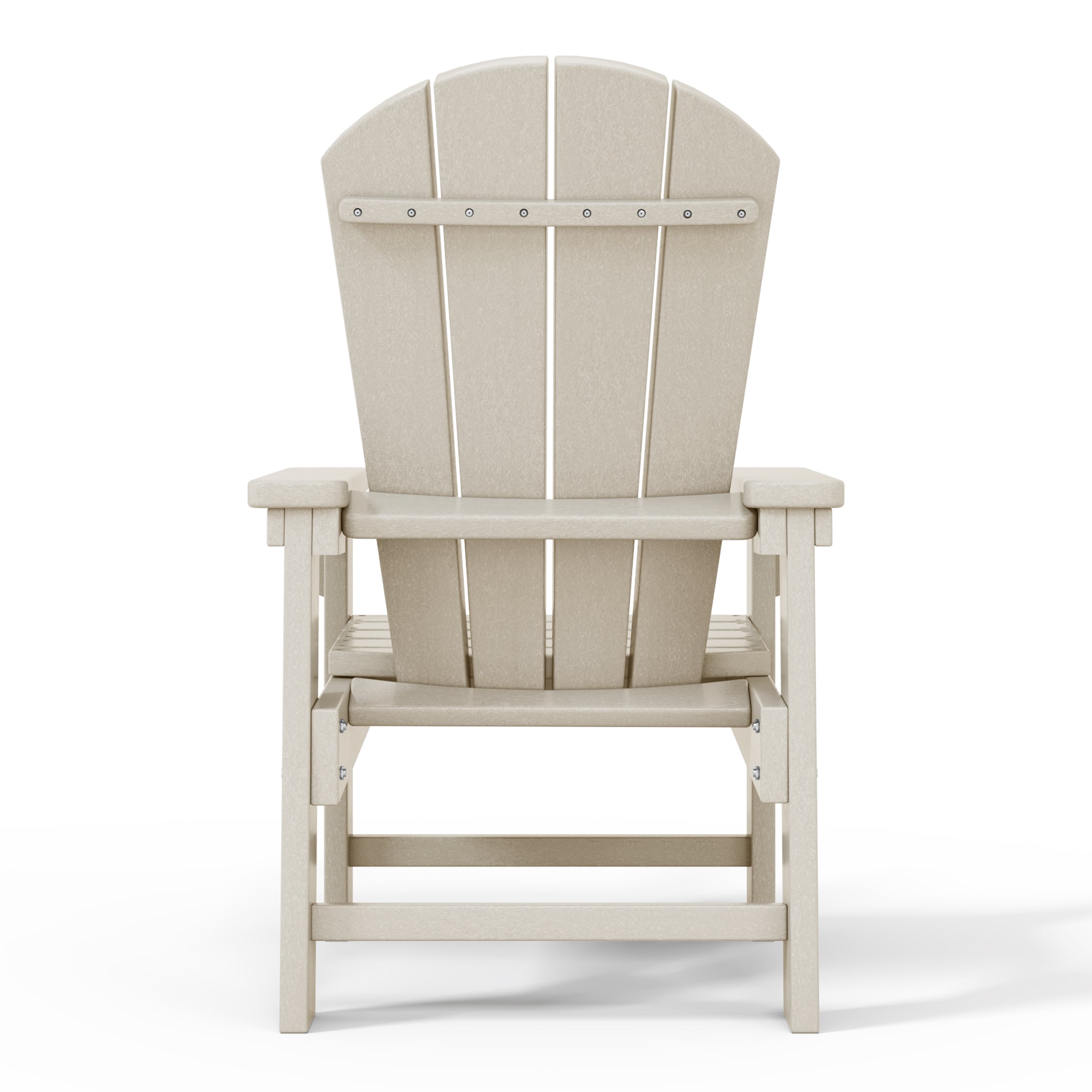 Paradise Kids Outdoor HDPE Adirondack Plastic Patio Chair
