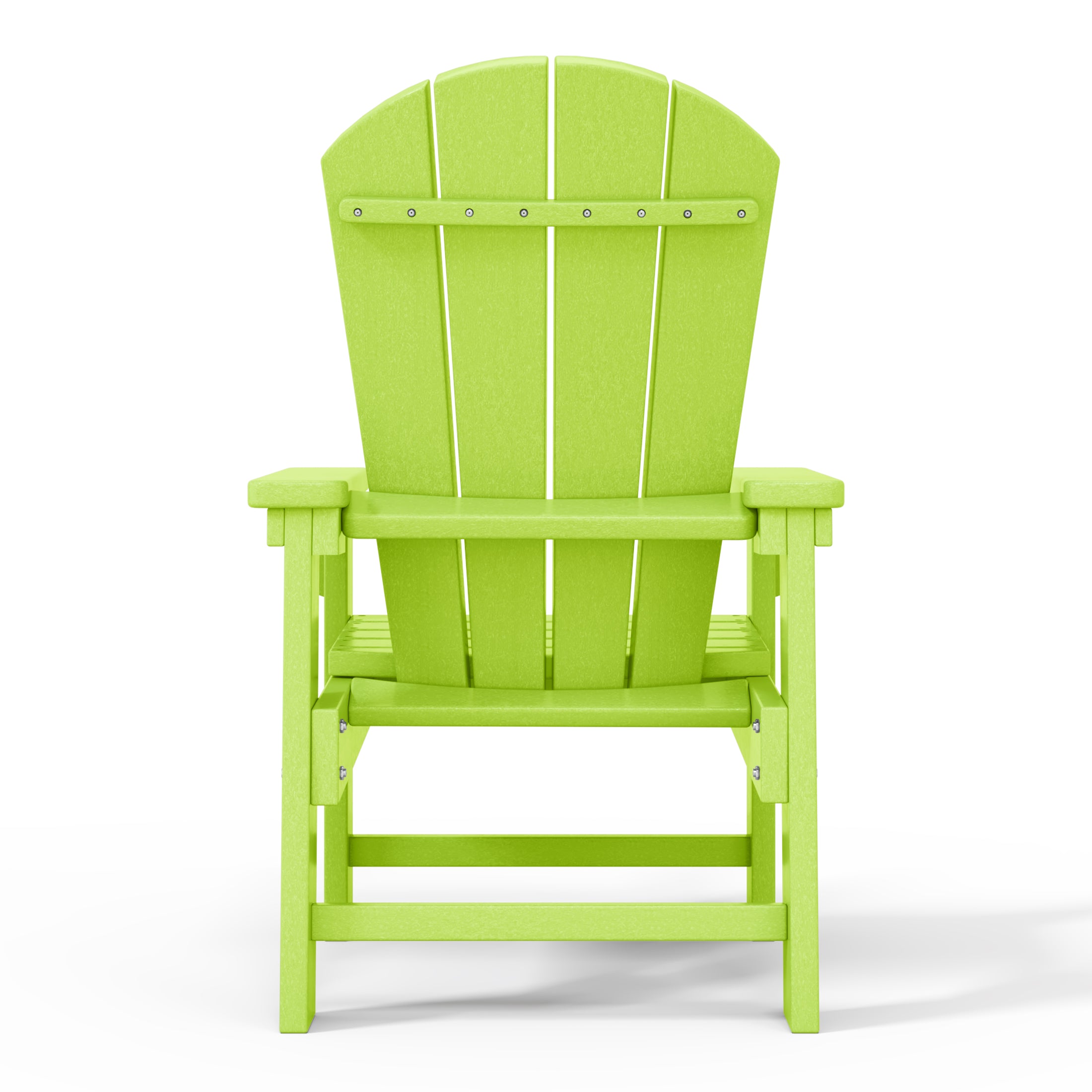 Paradise Kids Outdoor HDPE Adirondack Plastic Patio Chair