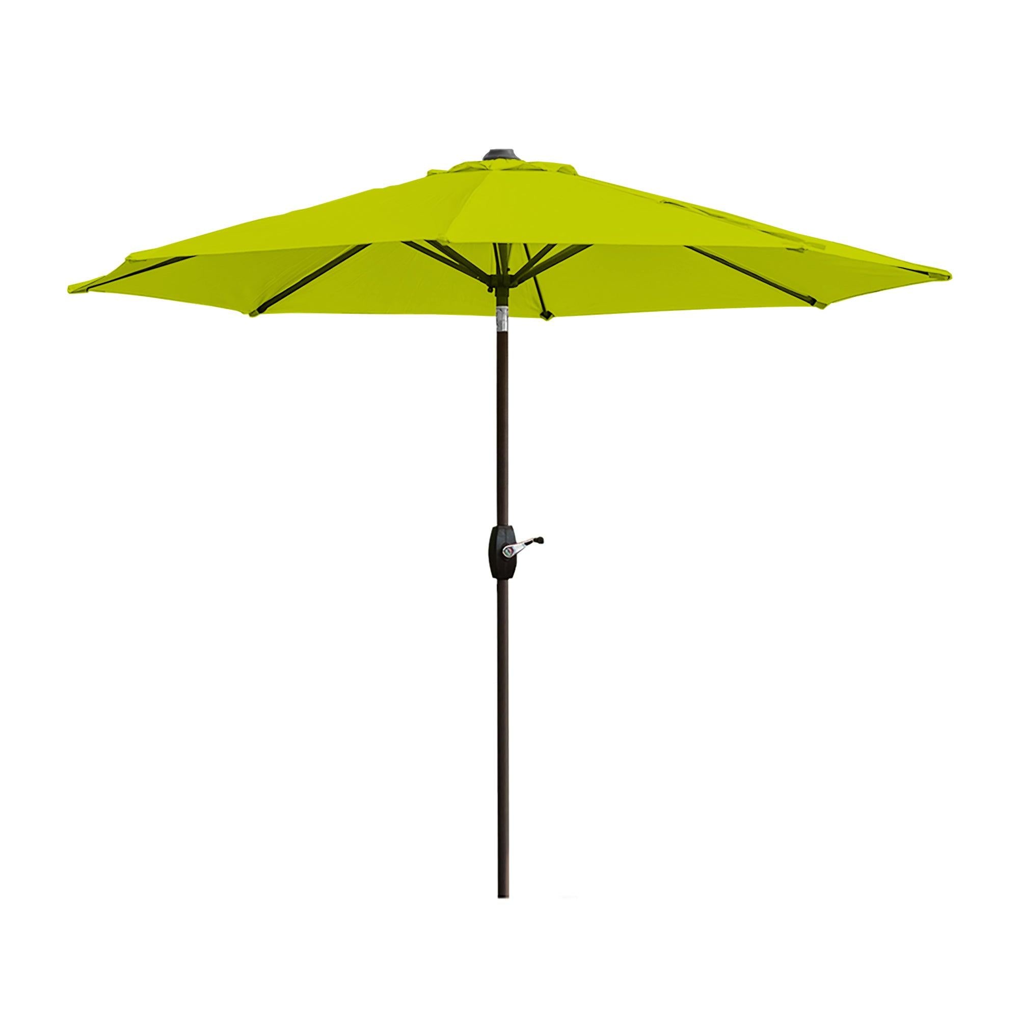 Cabana 9 Ft Patio Umbrella with Black Round Base Included - Costaelm