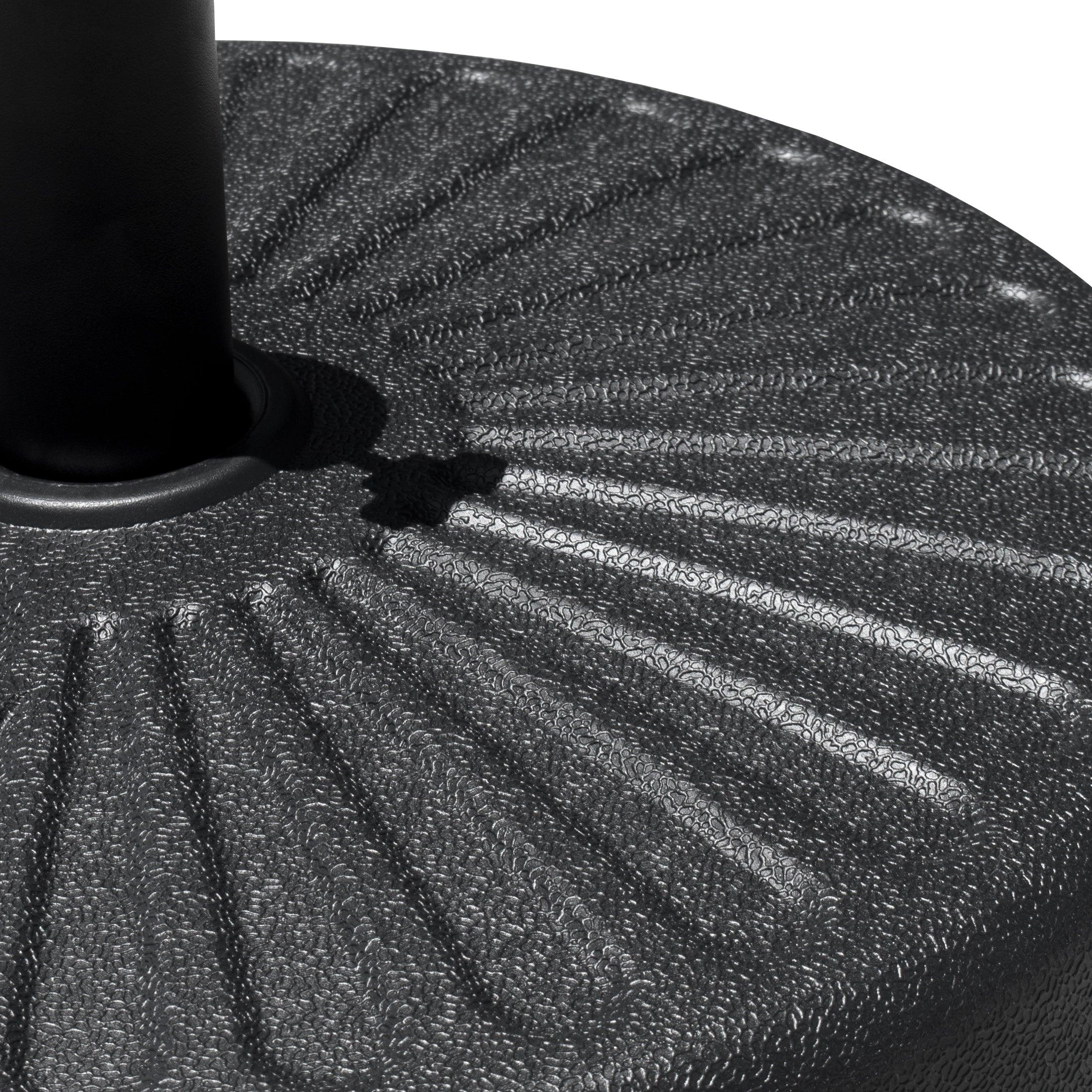 Cabana 9 Ft Patio Umbrella with Black Round Base Included - Costaelm