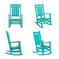 Lakehouse Classic Plastic Porch Rocking Chairs (Set of 4) - Costaelm
