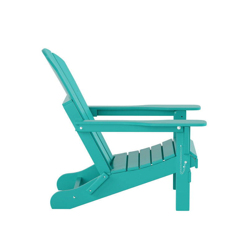 Paradise Classic Folding Adirondack Chair (Set of 2) - Costaelm