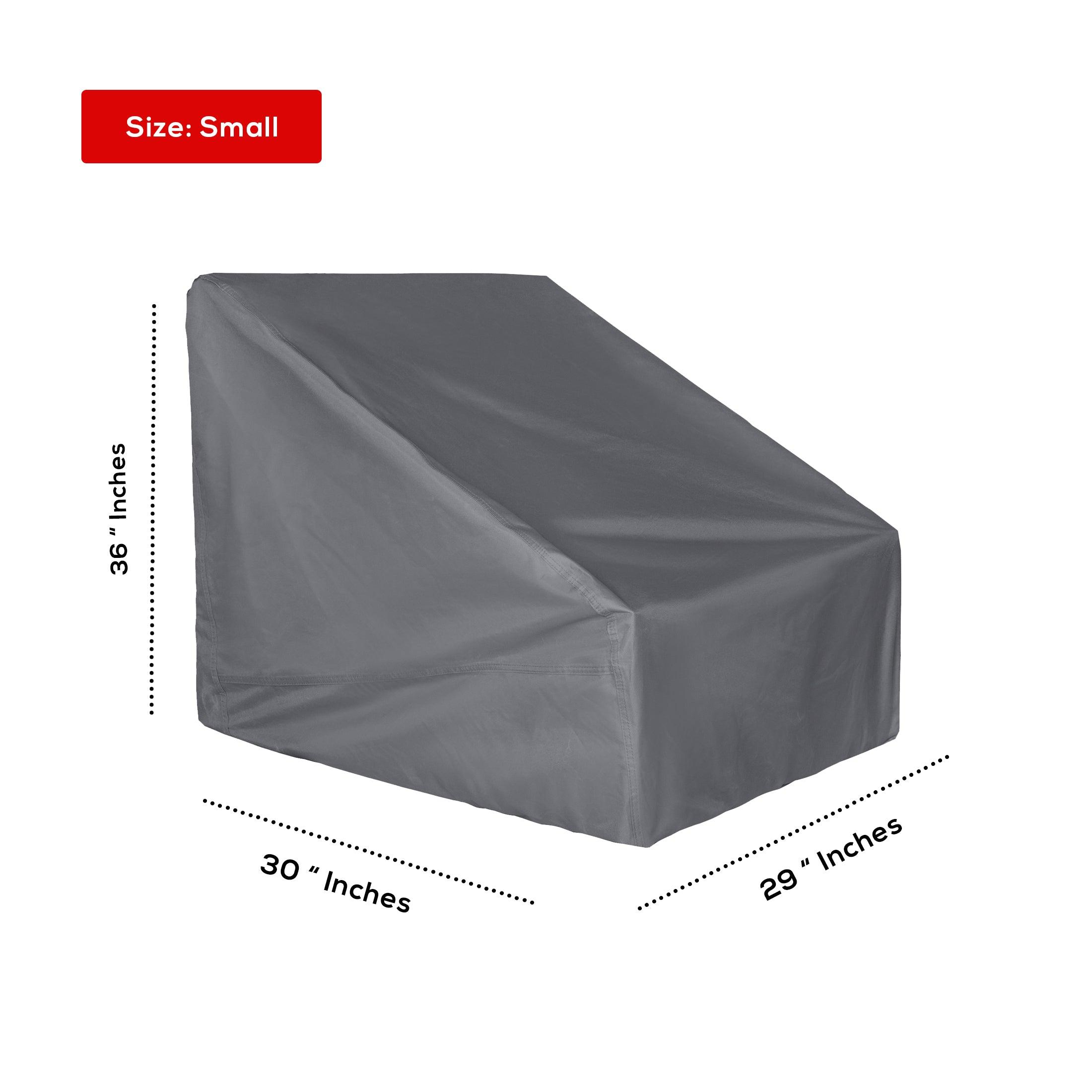 Porto Outdoor Patio Furniture Chair Cover Small - Costaelm