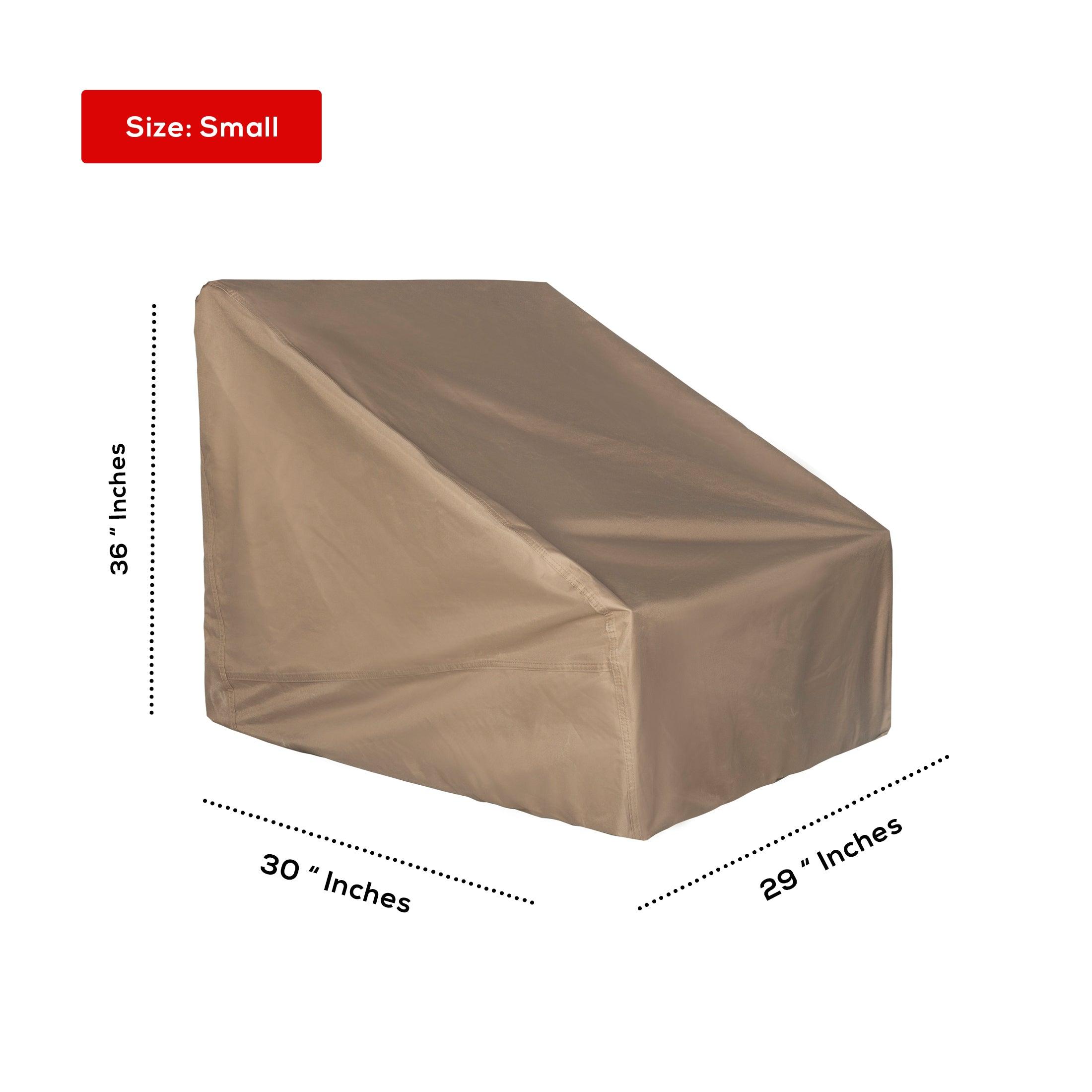 Porto Outdoor Patio Furniture Chair Cover Small - Costaelm